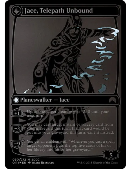 Jace, Vryn's Prodigy // Jace, Telepath Unbound - Foil