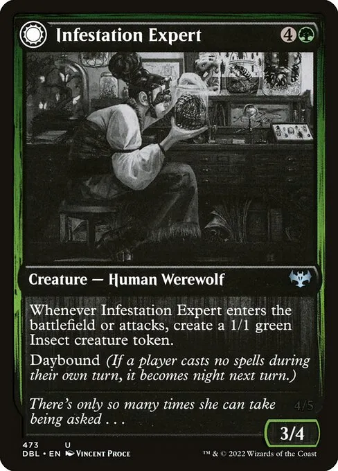 Infestation Expert // Infested Werewolf - Foil