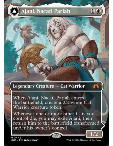 Ajani, Nacatl Pariah // Ajani, Nacatl Avenger