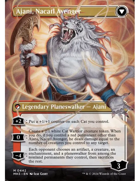 Ajani, Nacatl Pariah // Ajani, Nacatl Avenger