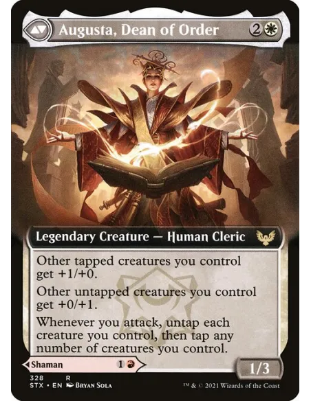 Plargg, Dean of Chaos // Augusta, Dean of Order - Foil