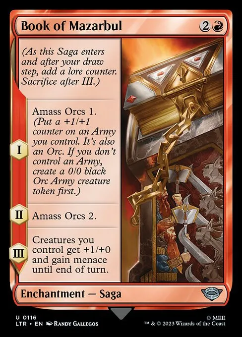 Book of Mazarbul - Foil