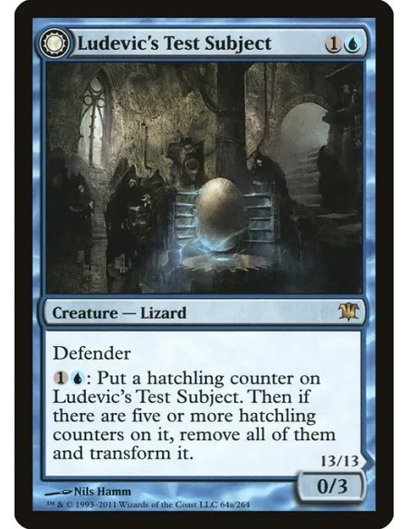Ludevic's Test Subject // Ludevic's Abomination - Foil