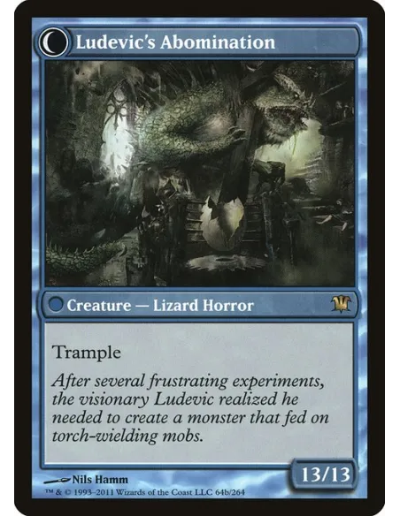 Ludevic's Test Subject // Ludevic's Abomination - Foil