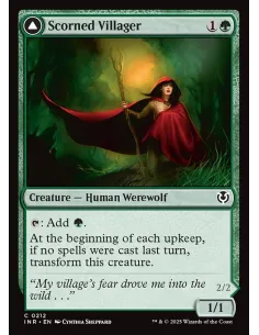 Scorned Villager // Moonscarred Werewolf