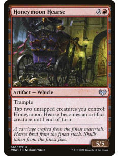 Honeymoon Hearse - Foil