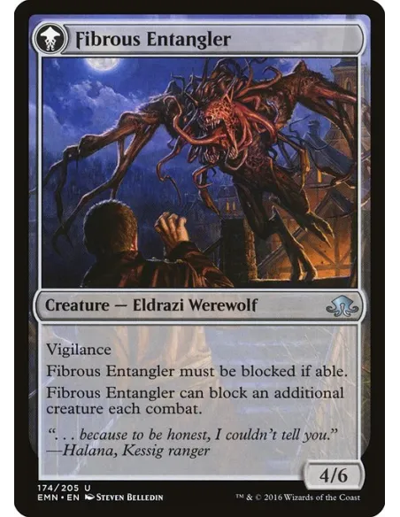 Tangleclaw Werewolf // Fibrous Entangler