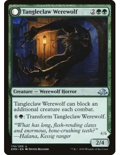 Tangleclaw Werewolf // Fibrous Entangler - Foil