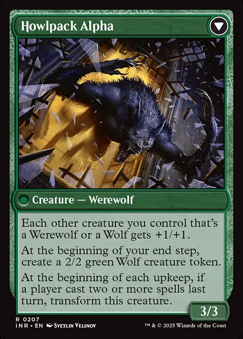 Mayor of Avabruck // Howlpack Alpha - Foil