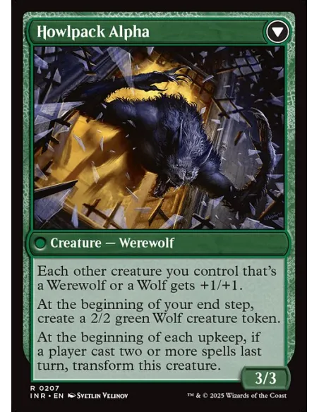 Mayor of Avabruck // Howlpack Alpha - Foil