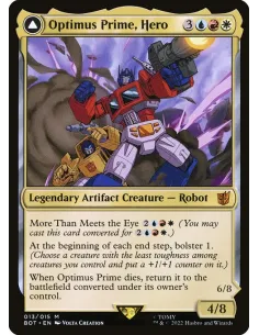 Optimus Prime, Hero // Optimus Prime, Autobot Leader - Foil
