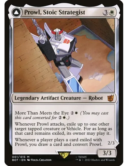 Prowl, Stoic Strategist // Prowl, Pursuit Vehicle