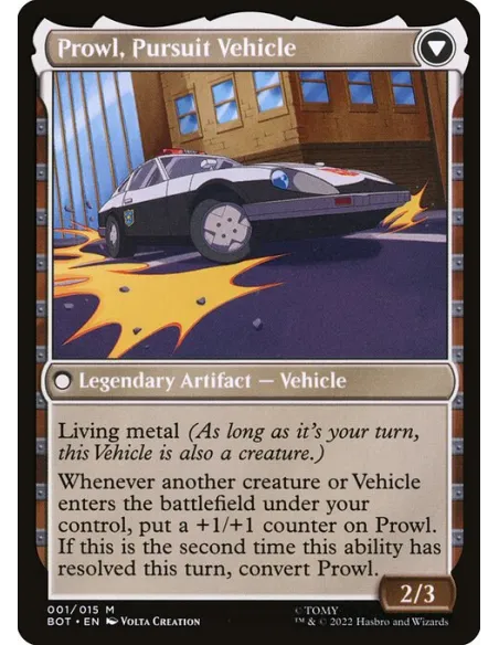 Prowl, Stoic Strategist // Prowl, Pursuit Vehicle