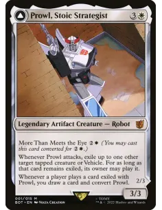 Prowl, Stoic Strategist // Prowl, Pursuit Vehicle - Foil