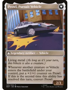 Prowl, Stoic Strategist // Prowl, Pursuit Vehicle - Foil 2