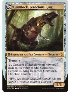 Grimlock, Dinobot Leader // Grimlock, Ferocious King - Foil 2