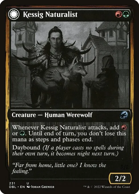 Kessig Naturalist // Lord of the Ulvenwald - Foil