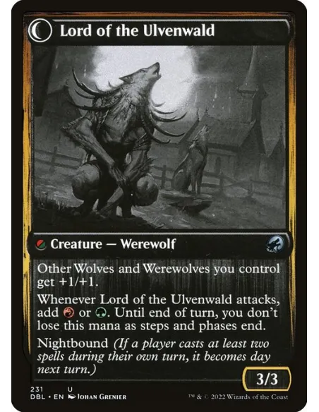 Kessig Naturalist // Lord of the Ulvenwald - Foil