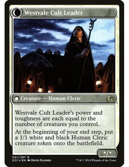 Hanweir Militia Captain // Westvale Cult Leader - Foil