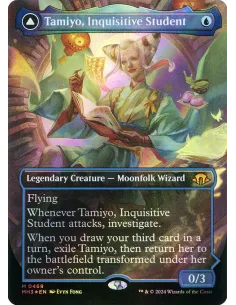 Tamiyo, Inquisitive Student // Tamiyo, Seasoned Scholar - Foil