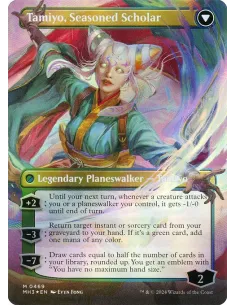 Tamiyo, Inquisitive Student // Tamiyo, Seasoned Scholar - Foil 2