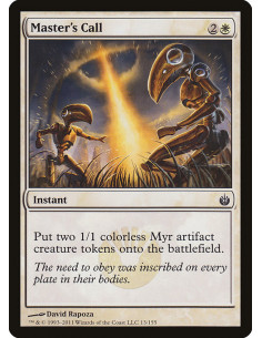 Master's Call - Foil