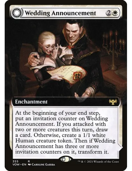 Wedding Announcement // Wedding Festivity