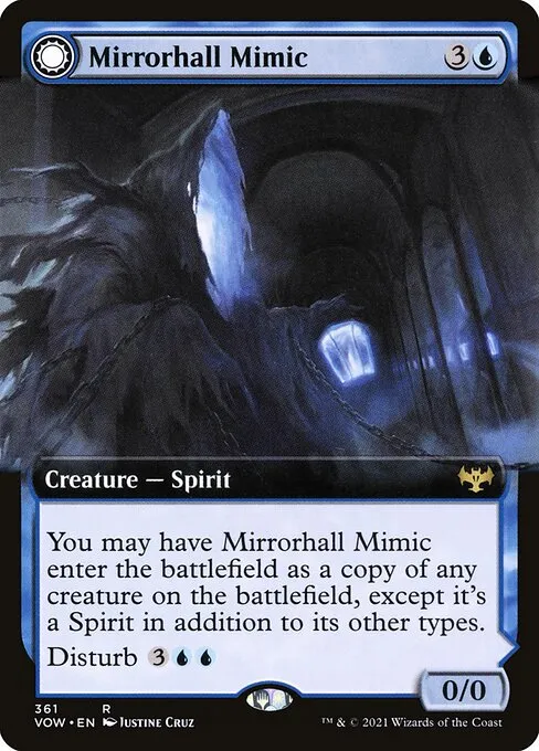 Mirrorhall Mimic // Ghastly Mimicry - Foil