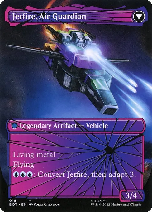 Jetfire, Ingenious Scientist // Jetfire, Air Guardian - Foil