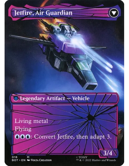 Jetfire, Ingenious Scientist // Jetfire, Air Guardian - Foil