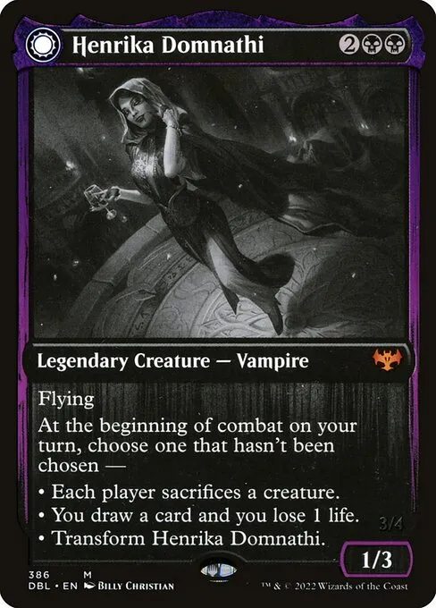 Henrika Domnathi // Henrika, Infernal Seer - Foil