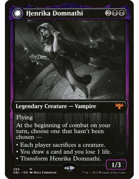 Henrika Domnathi // Henrika, Infernal Seer - Foil
