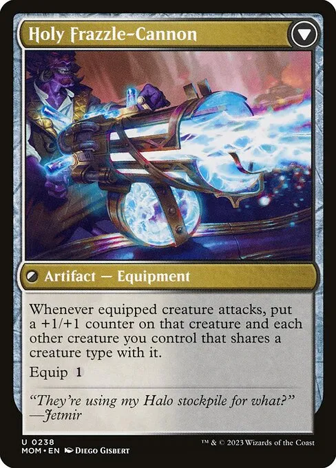 Invasion of New Capenna // Holy Frazzle-Cannon - Foil