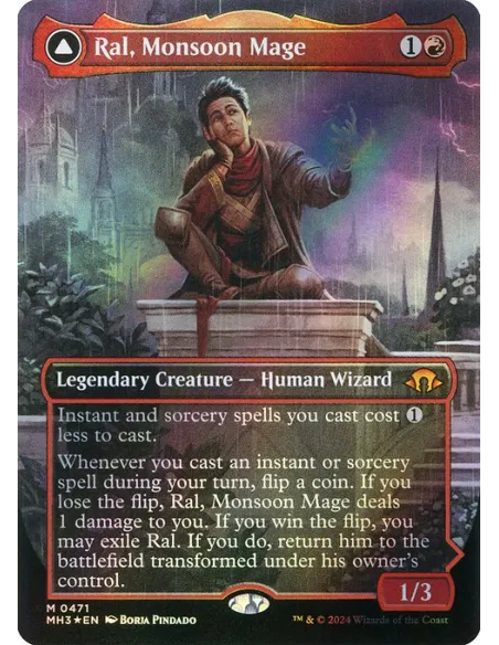 Ral, Monsoon Mage // Ral, Leyline Prodigy - Foil