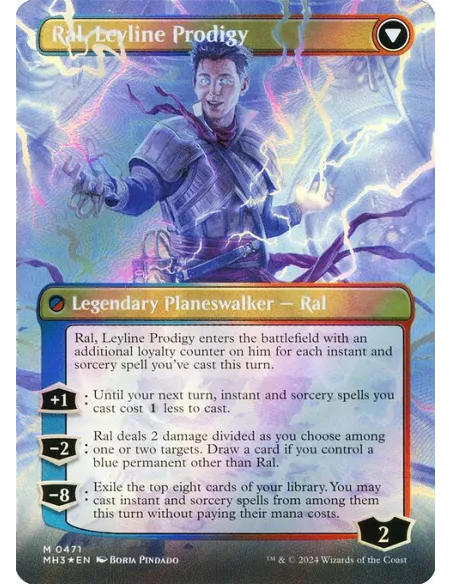 Ral, Monsoon Mage // Ral, Leyline Prodigy - Foil