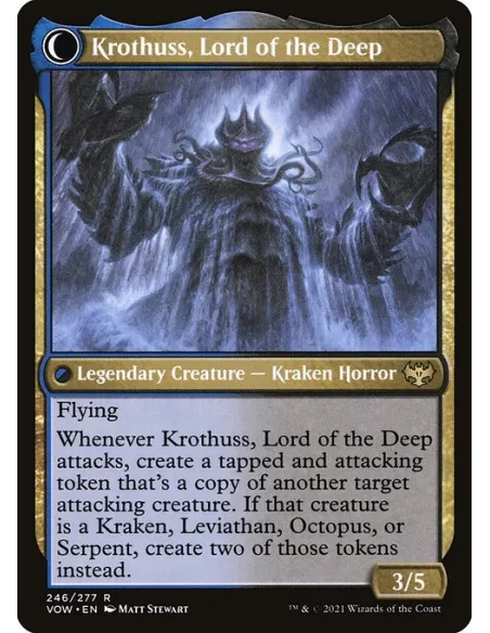 Runo Stromkirk // Krothuss, Lord of the Deep