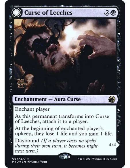 Curse of Leeches // Leeching Lurker - Foil