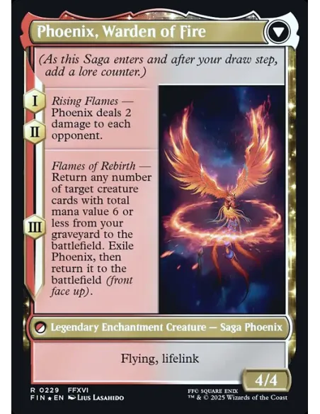 Joshua, Phoenix's Dominant // Phoenix, Warden of Fire - Foil
