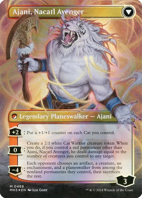 Ajani, Nacatl Pariah // Ajani, Nacatl Avenger - Foil