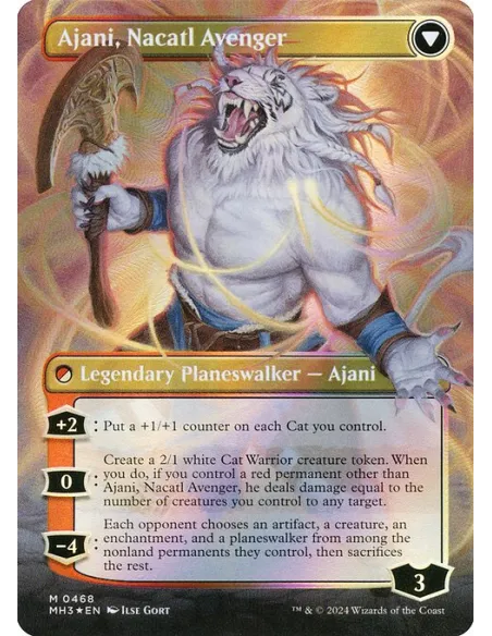 Ajani, Nacatl Pariah // Ajani, Nacatl Avenger - Foil
