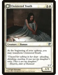 Cloistered Youth // Unholy Fiend - Foil