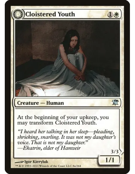 Cloistered Youth // Unholy Fiend - Foil