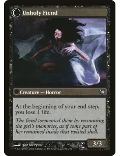 Cloistered Youth // Unholy Fiend - Foil 2