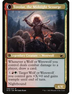 Tovolar, Dire Overlord // Tovolar, the Midnight Scourge - Foil 2