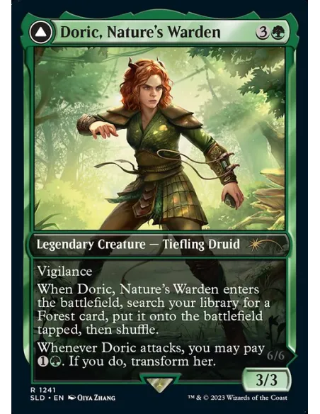 Doric, Nature's Warden // Doric, Owlbear Avenger - Foil