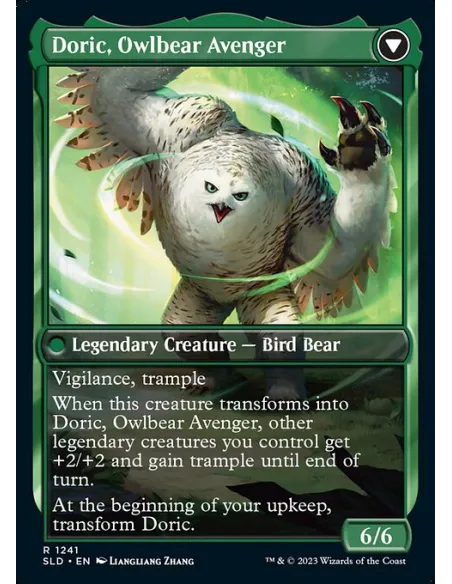 Doric, Nature's Warden // Doric, Owlbear Avenger - Foil