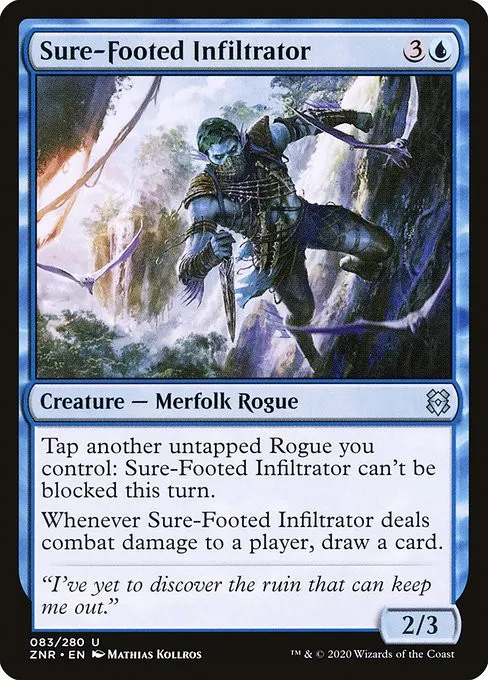 Sure-Footed Infiltrator - Foil