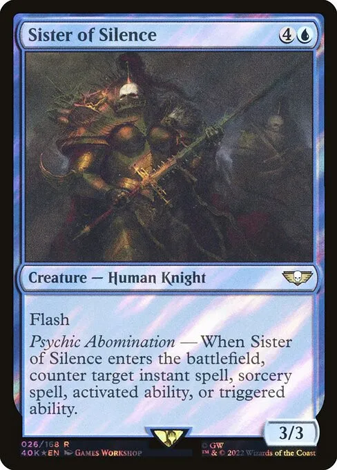 Sister of Silence - Foil