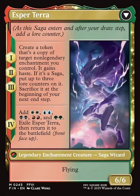 Terra, Magical Adept // Esper Terra - Foil