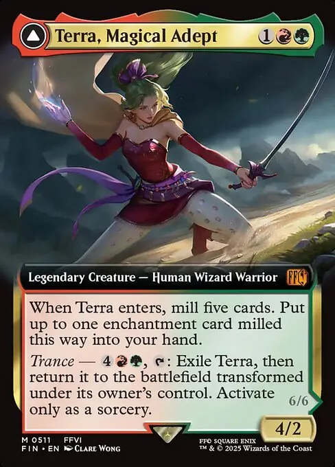 Terra, Magical Adept // Esper Terra - Foil
